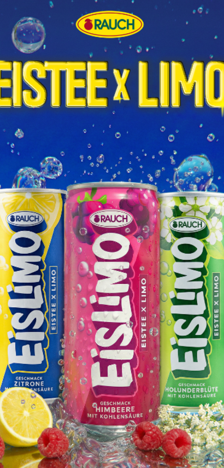 Die Fusion aus Eistee und Limo.