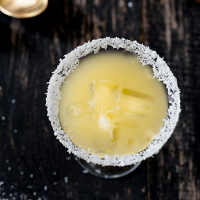 Pineapple Champagne Cocktail