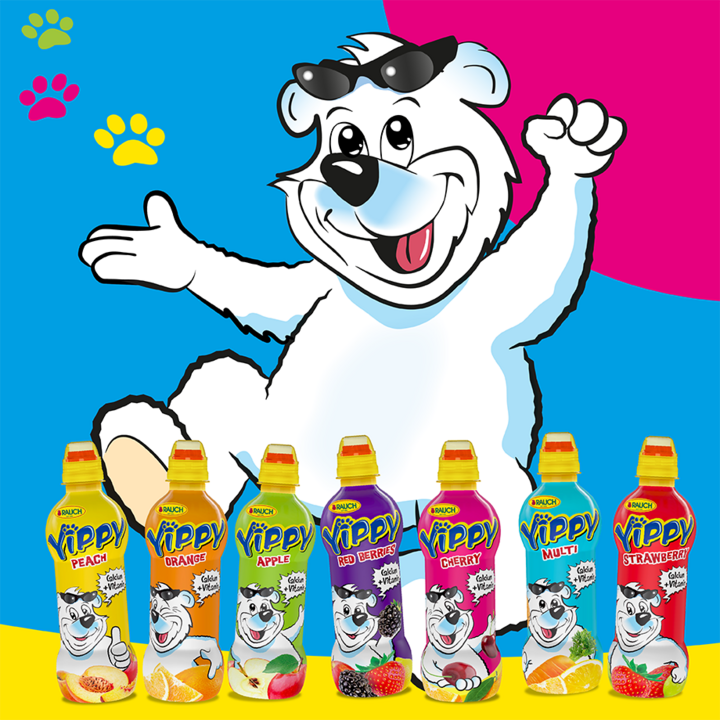 The colourful fruit pleasure with Yippy!
